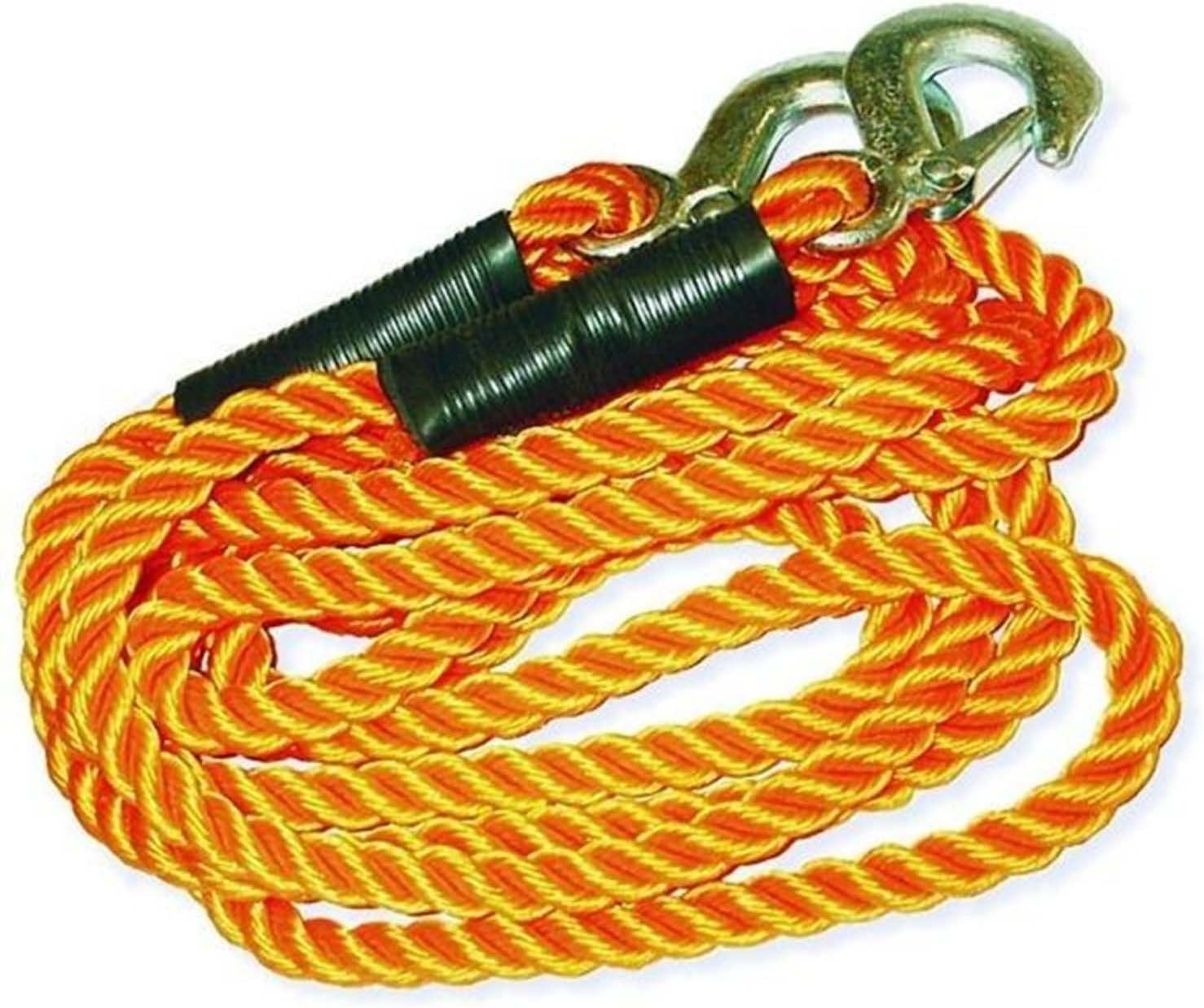 Tow Rope, 3000 kg with 2 Snap Hooks, 3.60 m Amazon.co.uk DIY & Tools