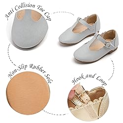 Tegeek Girls Toddler/Little Kid Mary Jane Flats