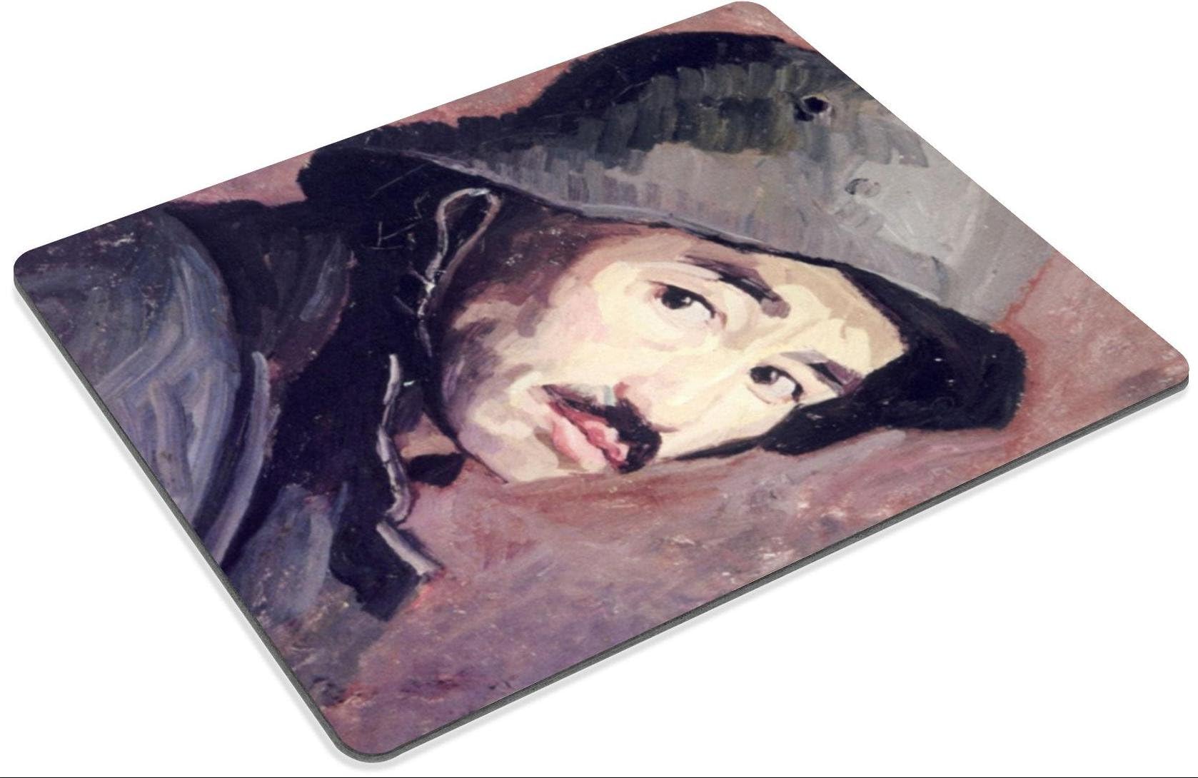 MSD Mouse Pad Stroeher 1917 Selbstbildnis Stahlhelm 2 Customized Desktop Laptop Gaming Mousepads