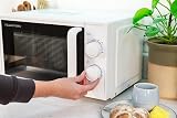 Russell Hobbs 17L Microwave White 700W 5 Power Levels Defrost RHM1725 view 6
