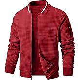 Wizoat Mens Casual Jacket Lightweight Jacket Varsity Coat