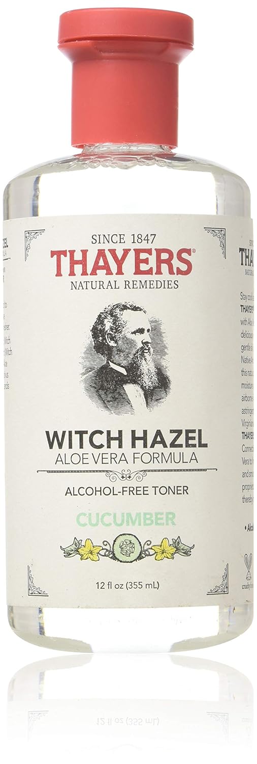 UNKNOWN Thayers witch hazel with aloe vera, cucumber 12 oz, 12 Ounce