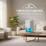PureMate 1400ml Electric Dehumidifier Ultra Quiet Auto Shut Off LED view 5