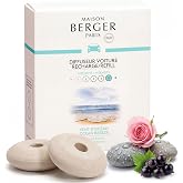 MAISON BERGER Car Diffuser Refill Set, Ocean Breeze | Set of 2 Ceramic Inserts, Fits MAISON BERGER Vent Clip Diffusers, 4-Week Passive Diffusion, Made in France
