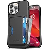 Encased Card Holder Case, Fits iPhone 13 PRO MAX Wallet Case - Shockproof Dual-Layer Design (4 Cards/IDs)