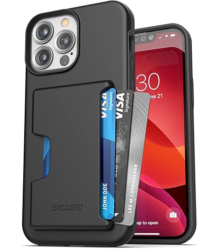 Amazon.com: ENCASED Wallet Case Designed for iPhone 13 PRO MAX