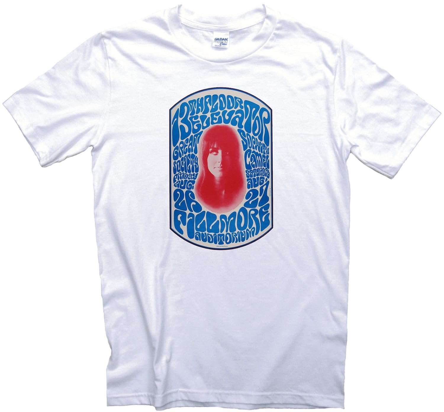 13th Floor Elevators Grace Slick T Shirt Gents Ladies Kids Sizes