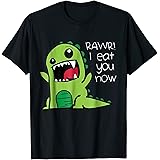 RAWR! I Eat You Now Kawaii Dinosaur Shirt