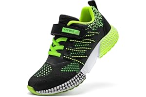 VITUOFLY Boys Sneakers Kids Running Shoes Girls Mesh Fitness Shoe Indoor Training Sneaker Lightweight Outdoor Sports Athletic Tennis Shoes for Little Kid/Big Kid