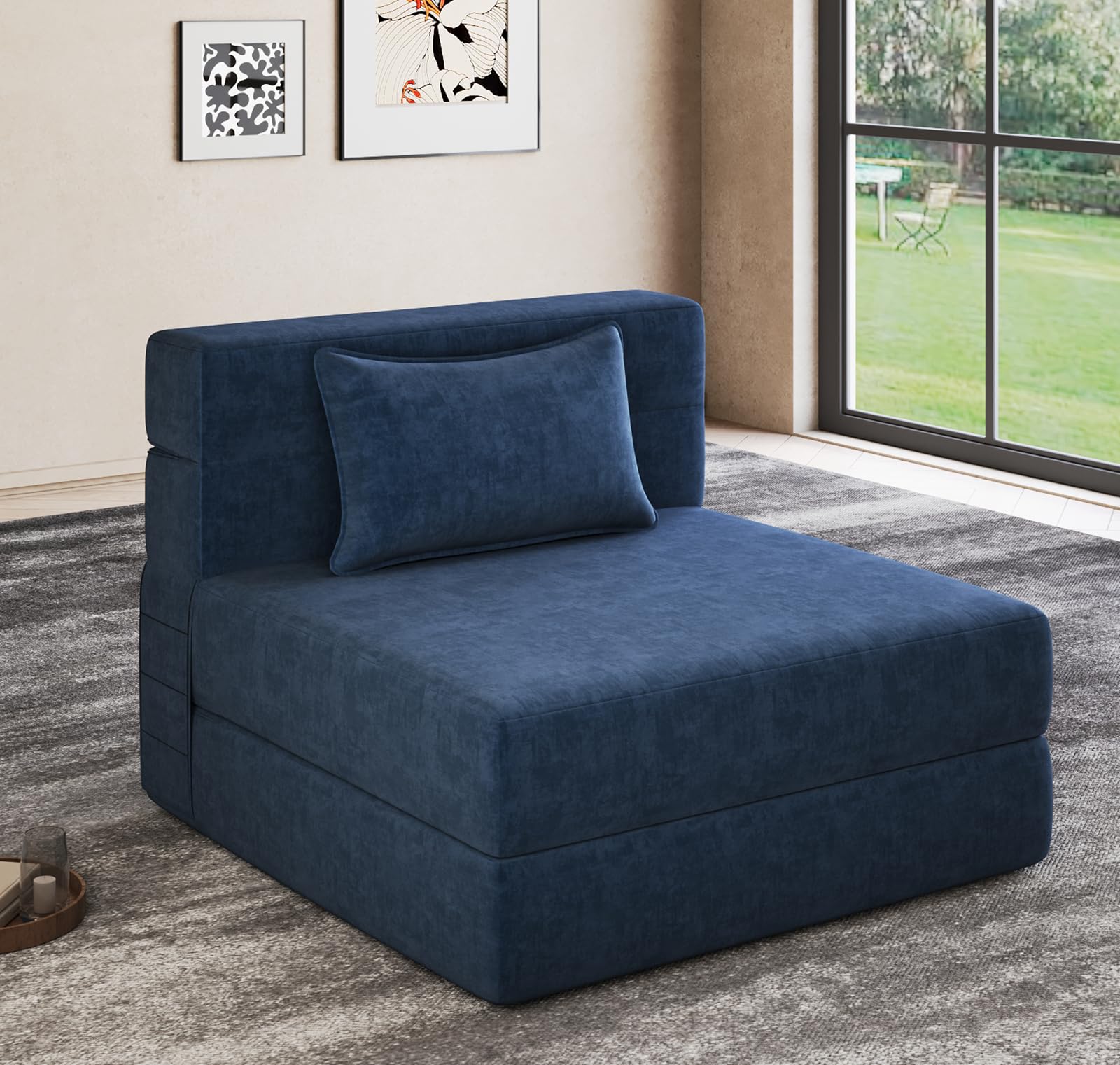Luoxiao Folding Sofa Bed Single with