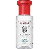 Thayers Trial Size Alcohol Free Unscented Witch Hazel Facial Toner with Aloe Vera Formula- 3 oz