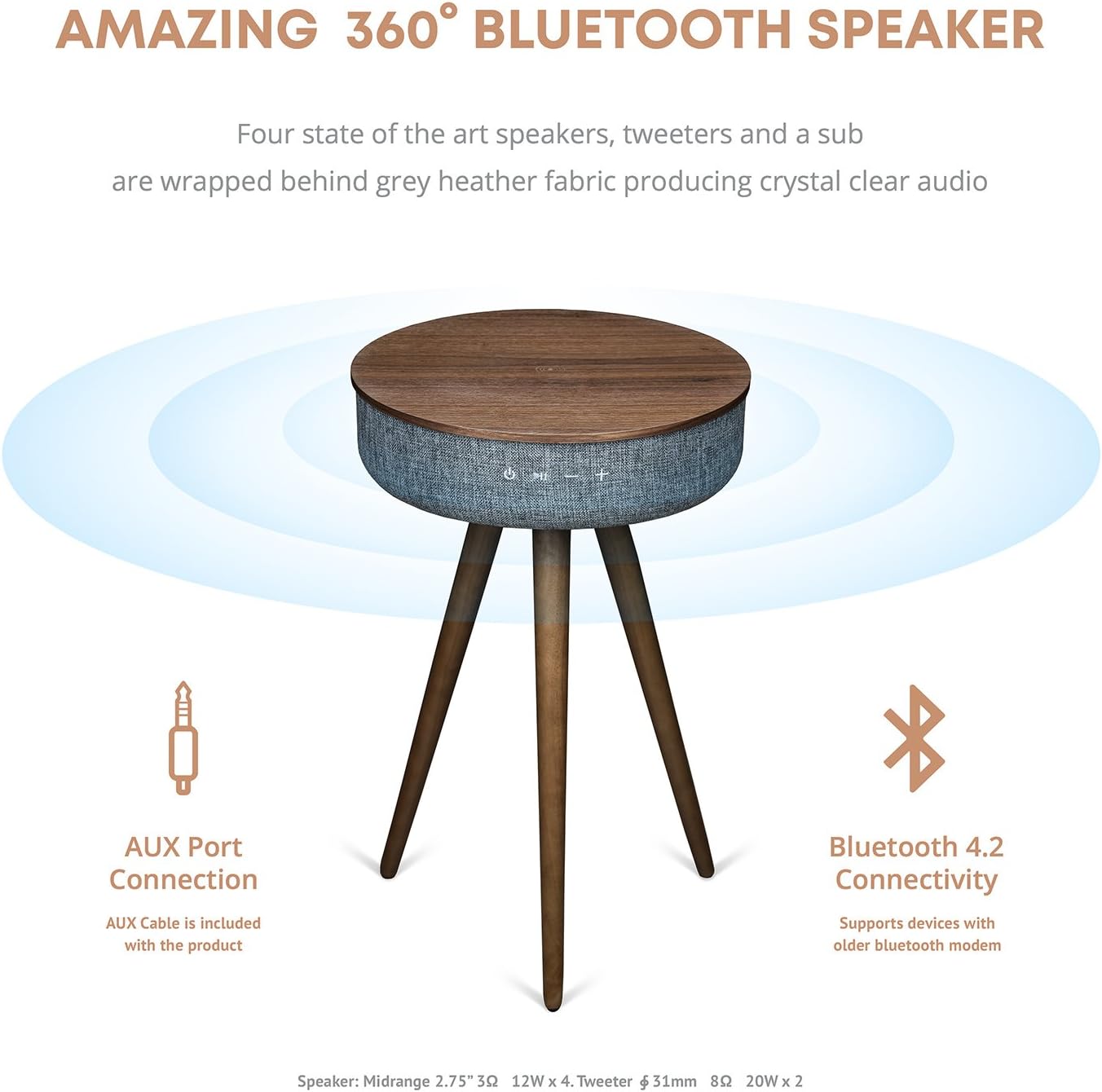 sierra modern home speaker