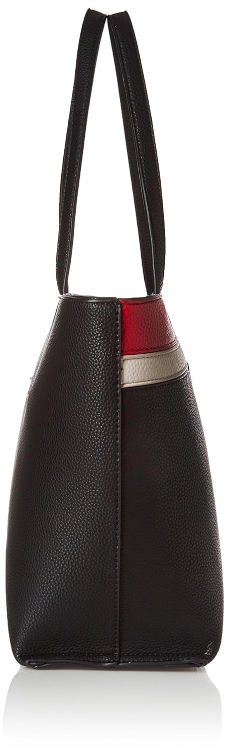 caprese philis women's tote bag (black, red and grey) ()