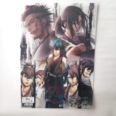 Amazon Co Jp 薄桜鬼 黎明録 A3ミニクリアポスターa カズキヨネ 井吹龍之介 芹沢鴨 土方歳三 藤堂平助 原田左之助 沖田総司 斎藤一 ホビー 通販