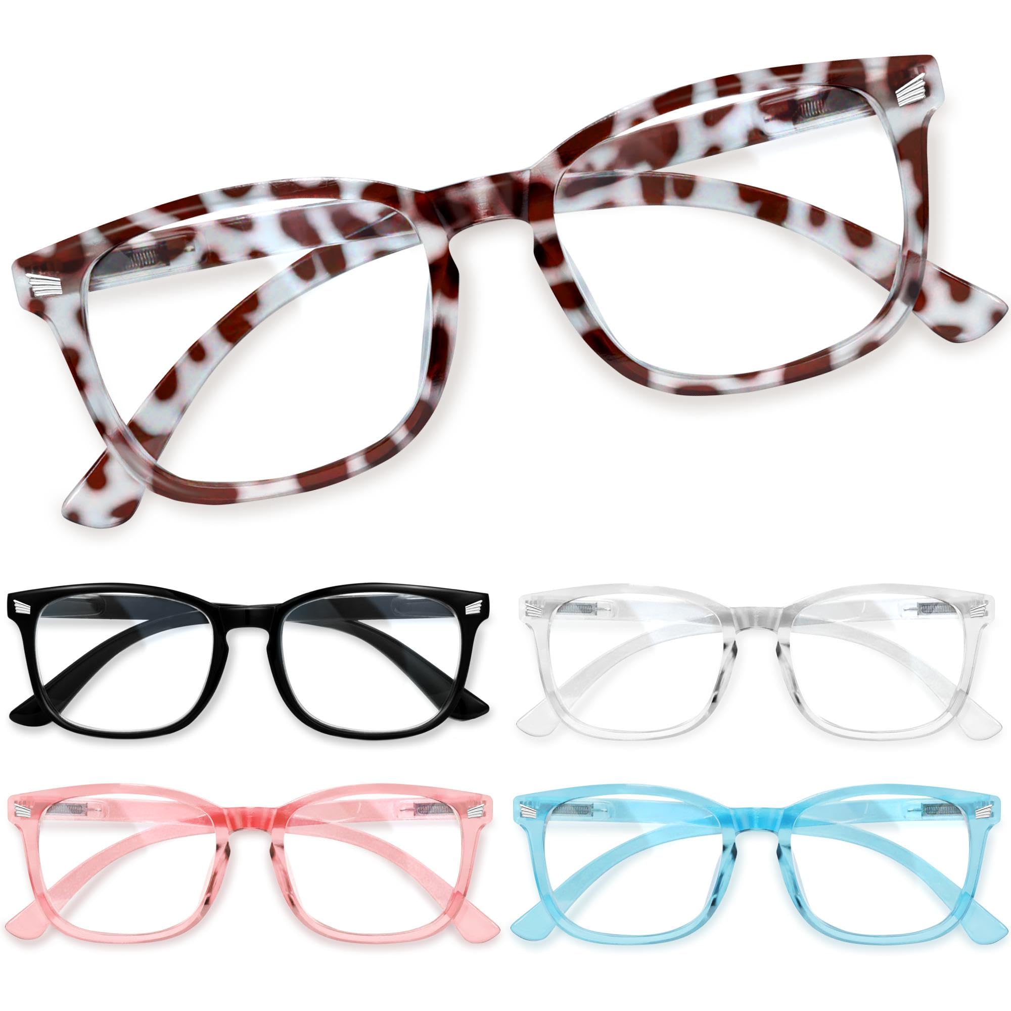 Photo 1 of CCVOO Reading Glasses for Women/Men, Eyeglasses, Blue Light Readers for Women/Men, Computer Eye Glasses, Cheaters