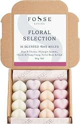 Fosse Living Floral Selection Soy Wax Melts 16 Pack Pear & Freesia