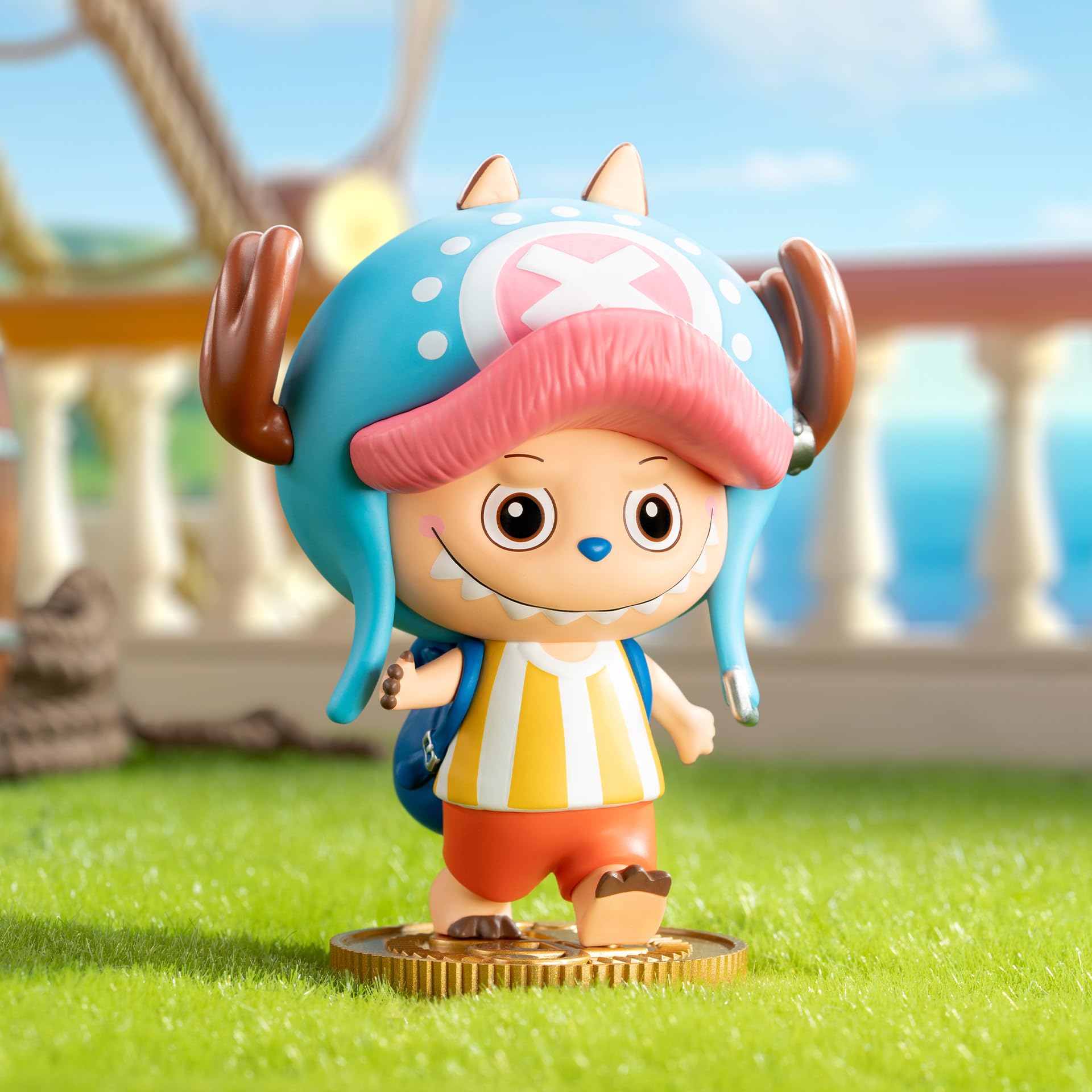 POP MART The Monsters × One Piece Series Figures Blind Box Figures, Random Design Action Figures Collectible Toys Home Decorations, Holiday Birthday Gifts for Girls and Boys, Single Box