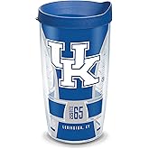Tervis Made in USA Double Walled University of Kentucky UK Wildcats Insulated Tumbler Cup Keeps Drinks Cold & Hot, 24oz Water Bottle, Spirit