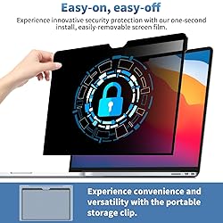 F FORITO Laptop Privacy Screen Compatible with
