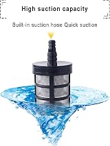 DBAILY 5pcs Suction Hose Filter Water Pump Strainer Inlet Filter for Pressure view 6