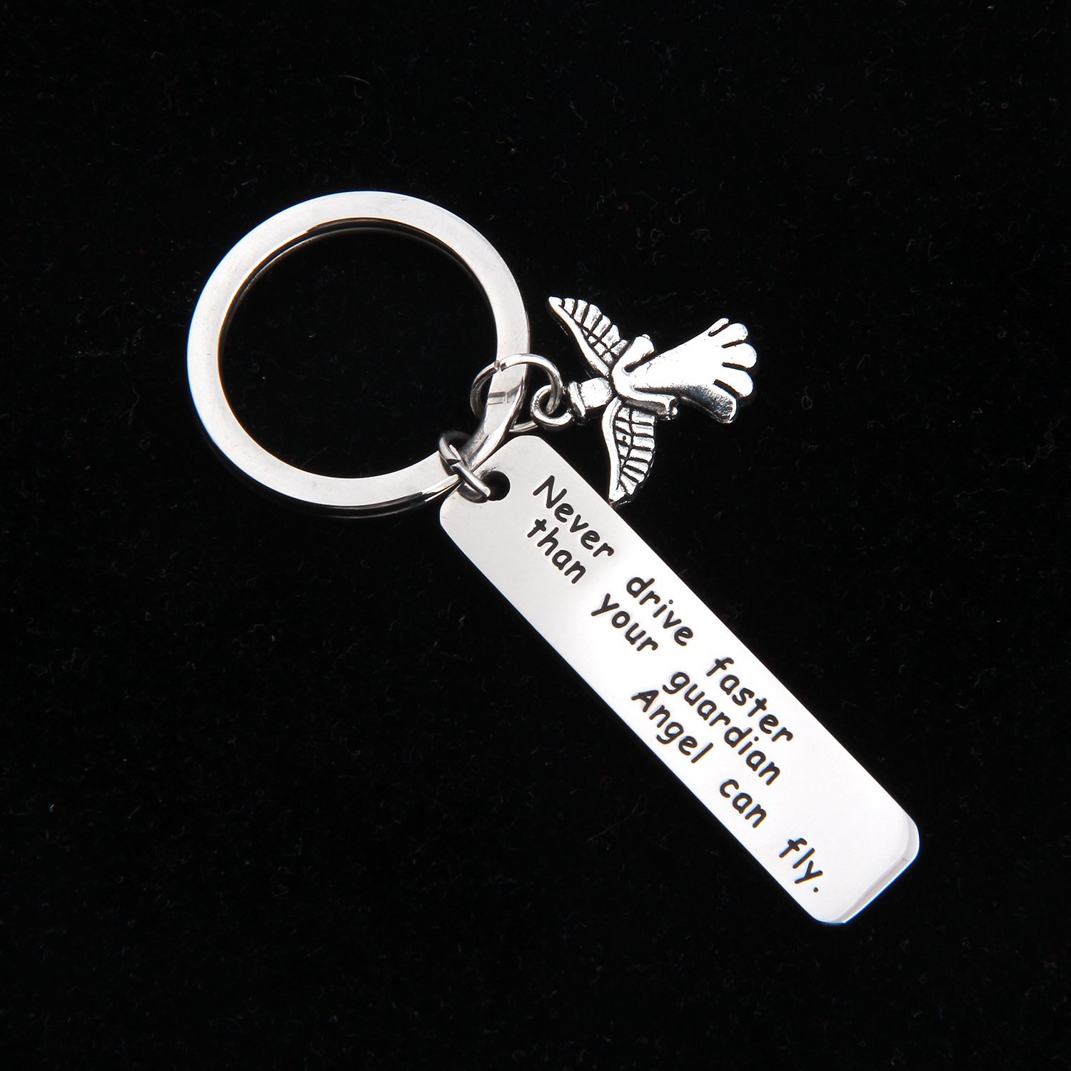 PLITI Guardian Angel Keychain New Driver Driving License, 40 OFF