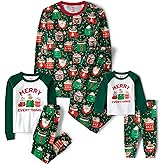 The Children's Place unisex-baby Family Matching, Christmas and Holiday Pajama Sets, Cotton