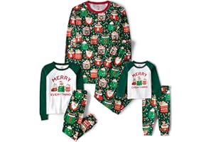 The Children's Place unisex-baby Christmas Pajamas, Cotton