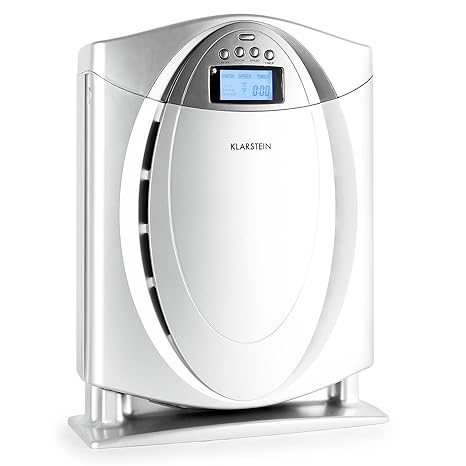 Klarstein Grenoble • Luftreiniger • Lufterfrischer • Ionisator • Vorfilter • HEPA-Filter • Kalt-Katalysator-Filter • Aktivkoh