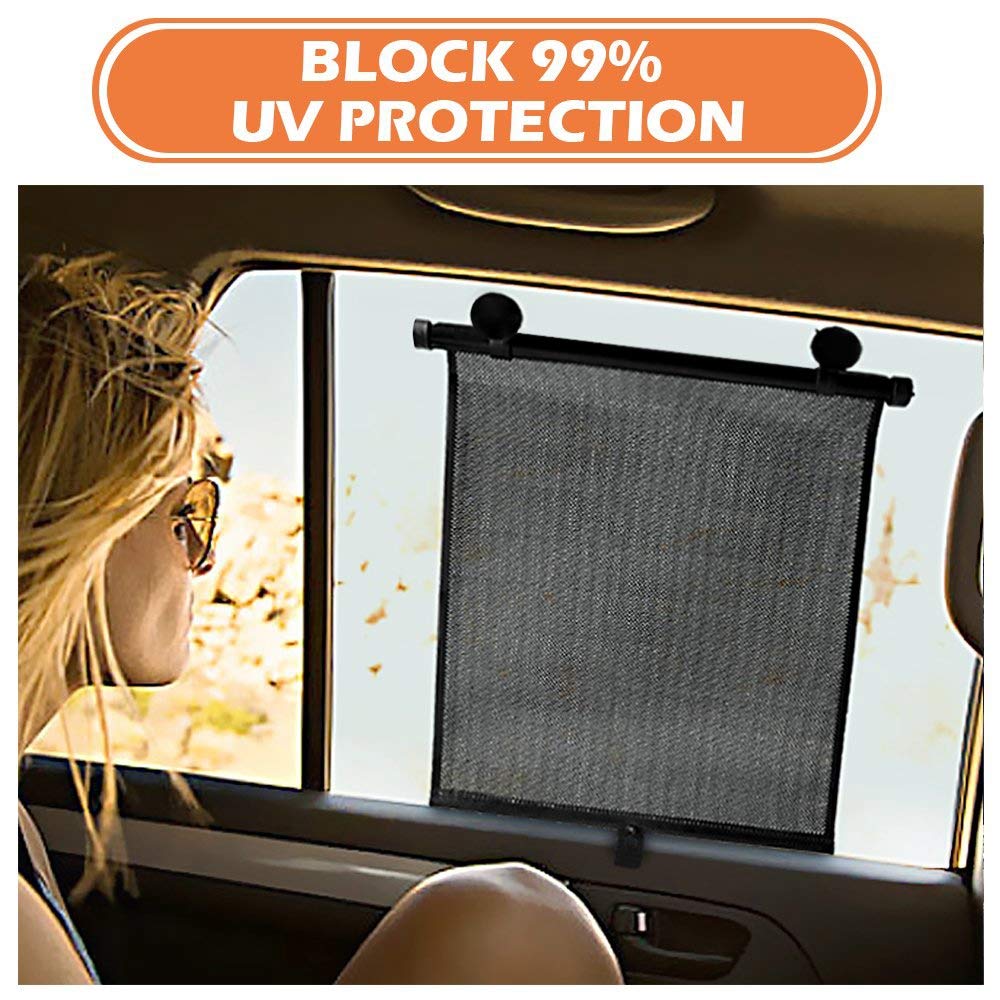 Semoic Car Side Window Sun Shade Kids And Pets Universal Car Window