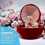 Thorness Glass Bear in Gift Box for Mum Gift Thorness Brand view 6