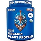 BIRDMAN Falcon Vegan Protein Powder Organic, Stevia