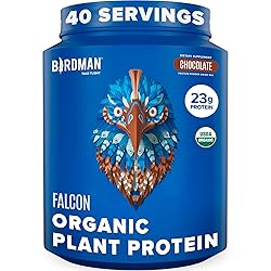 BIRDMAN Falcon Vegan Protein Powder Organic, Stevia