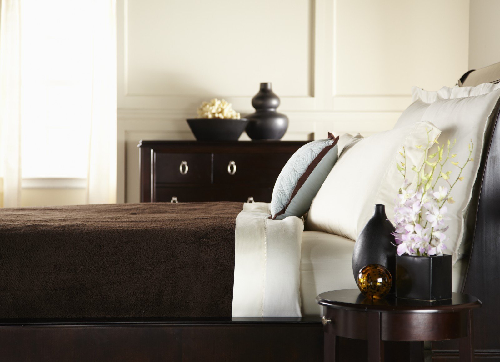 Sunbeam Heated Blanket LoftTec, 10 Heat Settings, Walnut, Queen