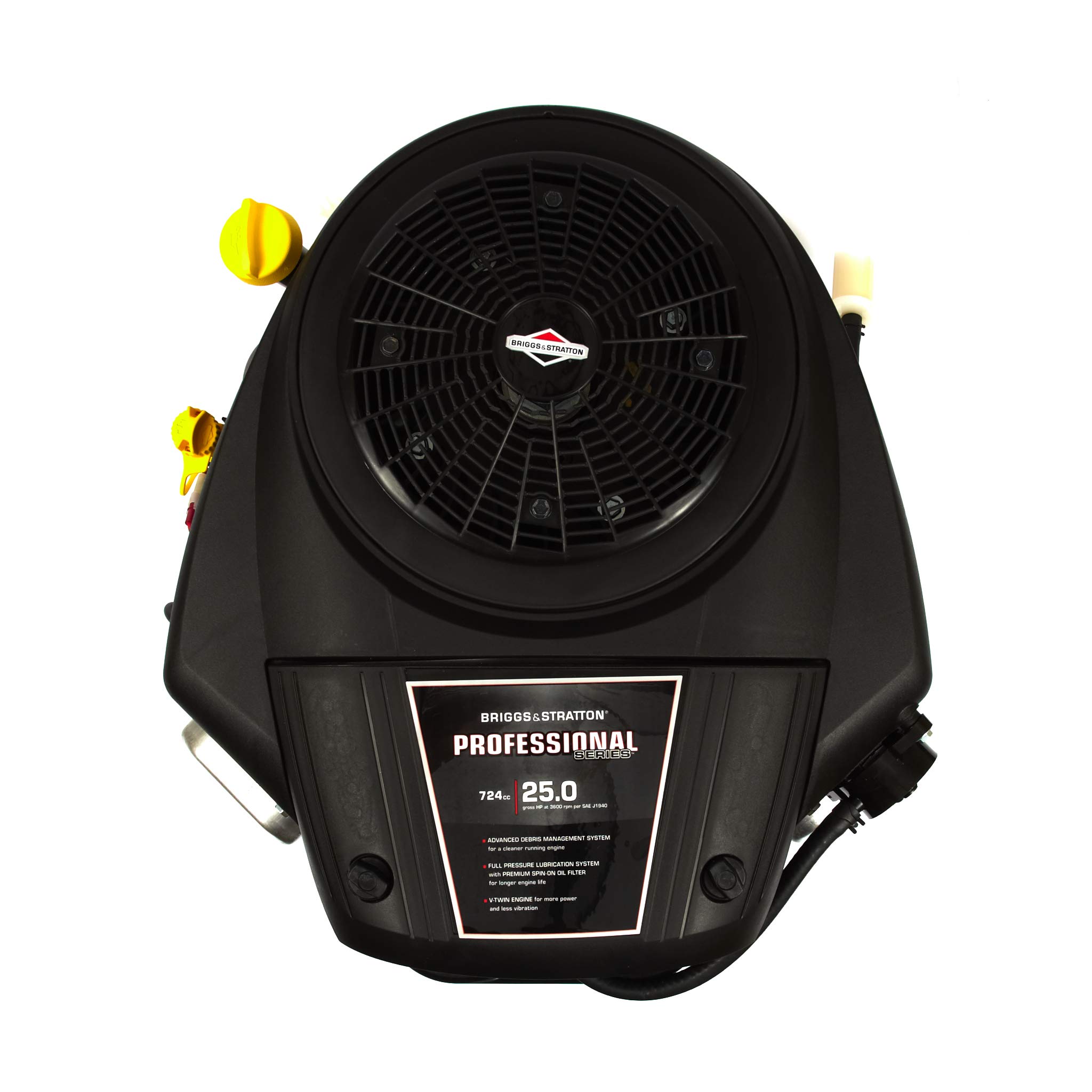 Briggs and Stratton 44S977-0032-G1 25 GHP Vertical Shaft Engine, Black