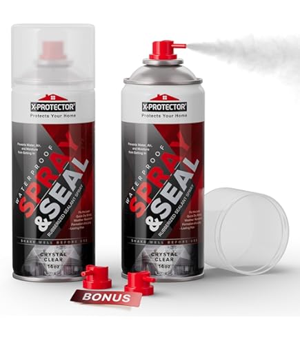 Rust-Oleum 265495-2PK LeakSeal Flexible Rubber Coating Spray