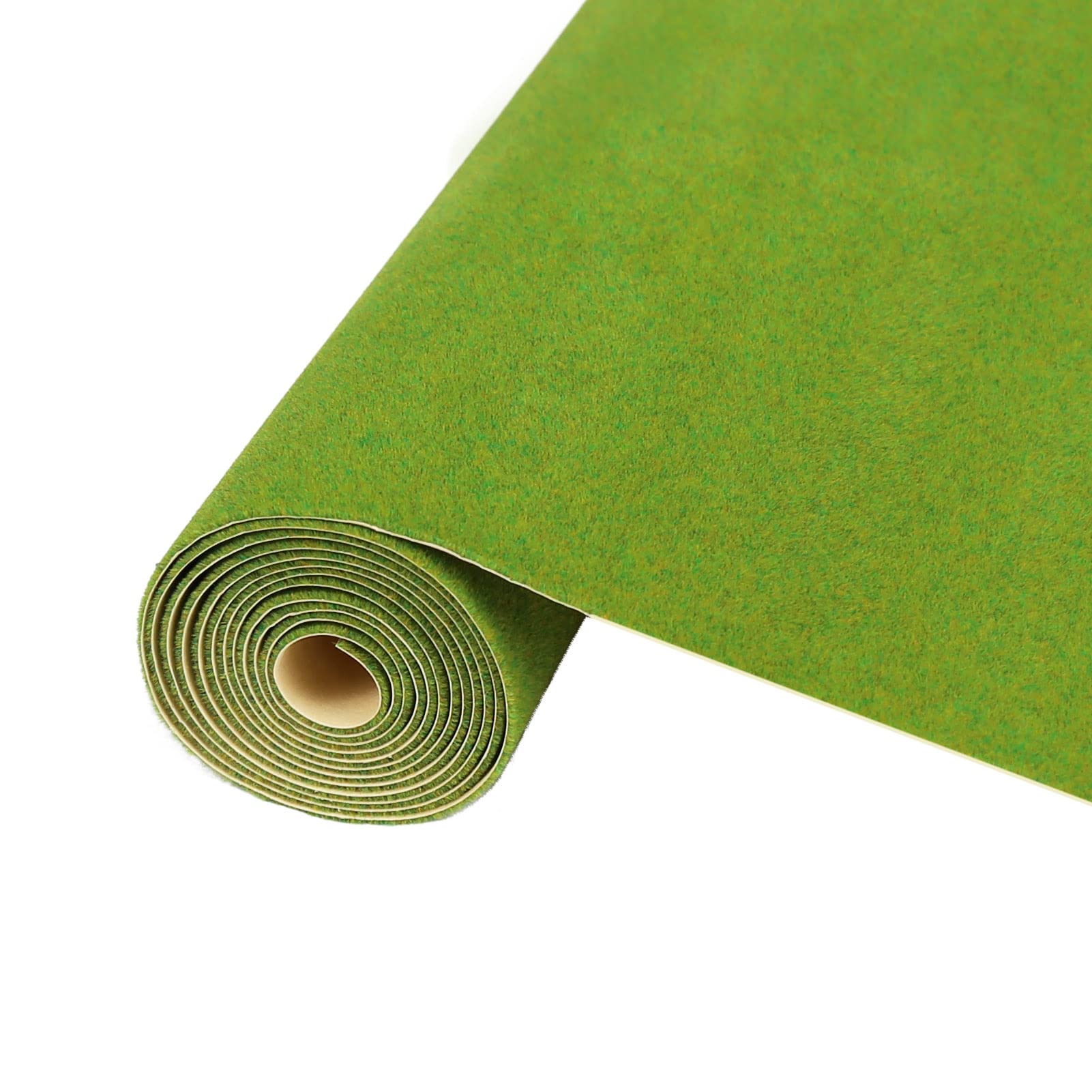 Evemodel 200 * 41 cm Model Railway Lawn Grass Mat Landscaping Assorted Colours Meadow Mat (Grass Green)