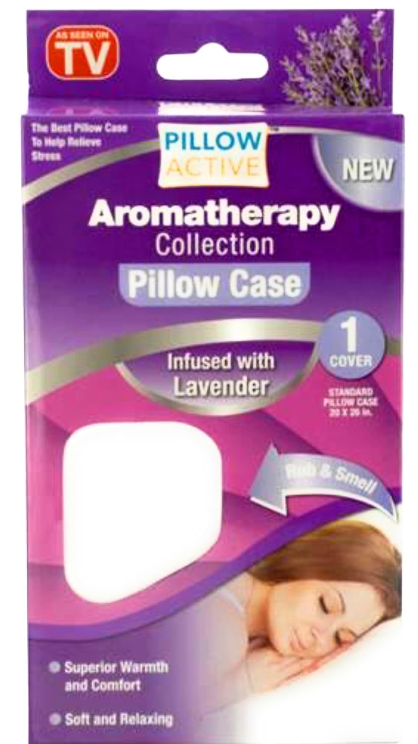 Pillow Active Aromatherapy Collection Pillow case Infused
