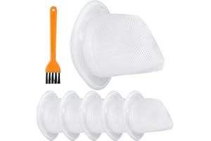 WRTI 6 Pack Handheld Vacuum Filters Replacement for Black and Decker Dustbuster QuickClean Cordless HNVC215B10, Compatible with Hand Vacuums Models HNVCF10 HNVC220BCZ01 HNVC215BW52 Filter