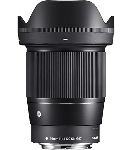 Sigma - 16mm-F/1.4 (C) AF DC DN Lens, Fuji X-Mount : Amazon