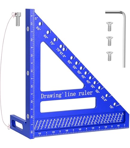 ViewReal Precision Multi-Angle Carpenter's Square - Versatile