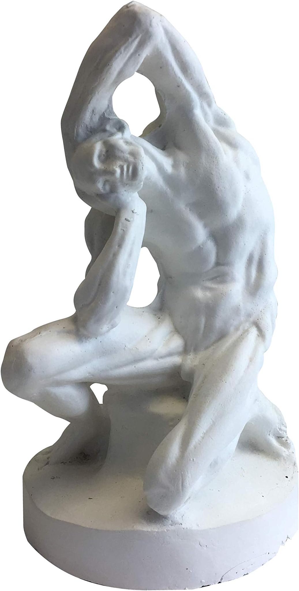 Torino Artist Plaster Cast Rodin Figure for Art Studio, Classroom, Display, Home, Office or as a Gift