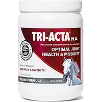 Integricare - Tri-Acta H.A. Maximum Strength Equine Formula, All-Natural Horse Joint Supplement, with Glucosamine, Chondroiti