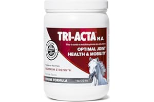 Integricare - Tri-Acta H.A. Maximum Strength Equine Formula, All-Natural Horse Joint Supplement, with Glucosamine, Chondroiti