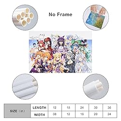 Generic Date A Live Poster Art Wallpaper (2) Canvas