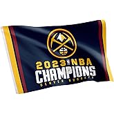 Desert Cactus Denver Nuggets 2023 Championship Flag NBA 100% Polyester Indoor Outdoor 3x5 feet National Basketball Association Team Flags (Champ Flag Style 4)