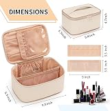 Ethereal Travel Makeup Bag Large Capacity Water-Resistant Cosmetic Organizer view 8