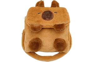 Girls Capybaras Shoulder Bag Plush Dolls Messengers Lovely Crossbody Women Small Backpacks for Winter Small Plush Backpacks f
