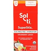Sol Ti, Hydration Plus Electrolytes Strawberry Lemon 7 Count, 0.15 Ounce