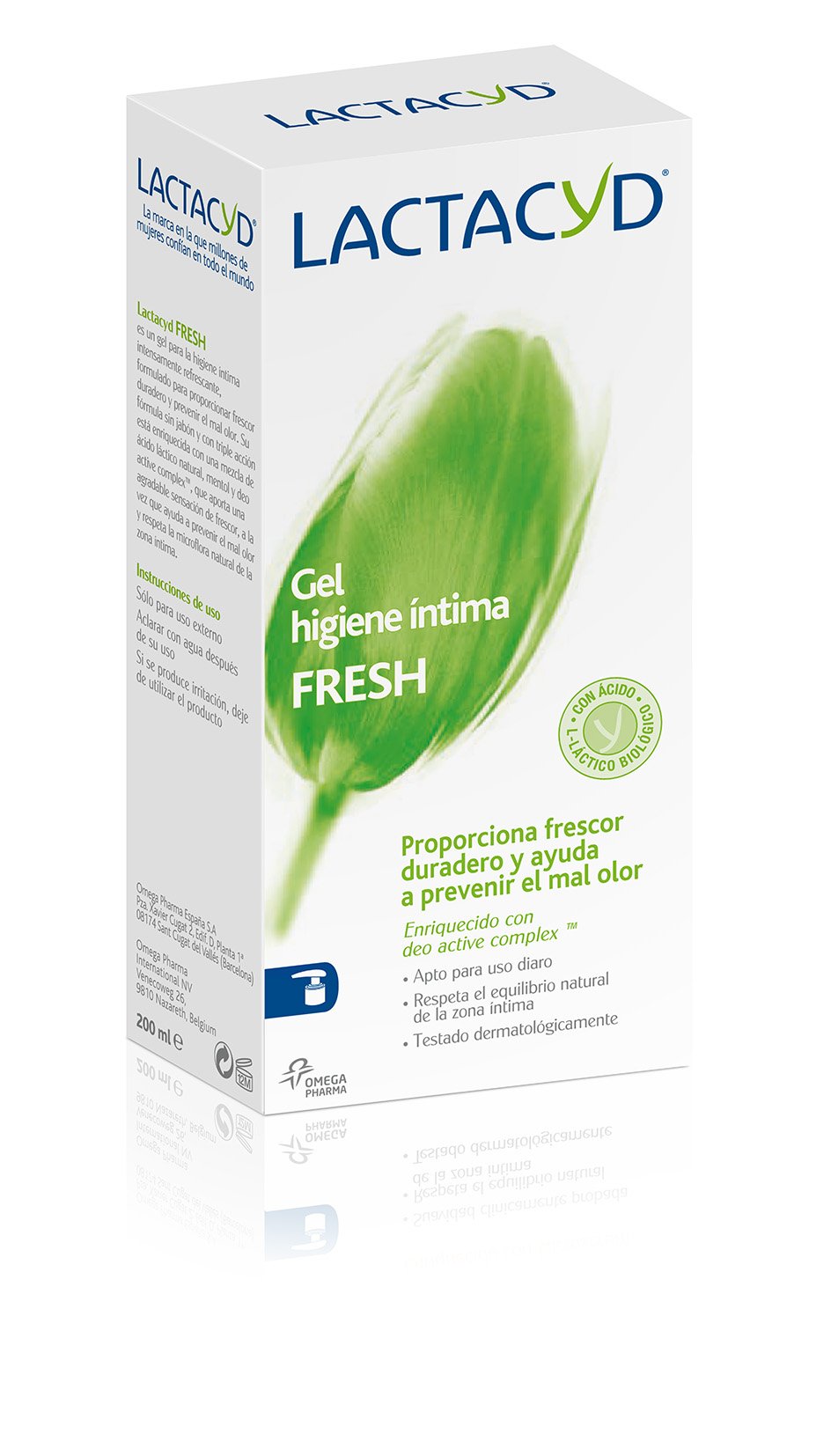 Lactacyd Fresh Intimate Hygiene Gel, 200 ml