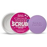 Beautyblender Blendercleanser Tool Scrub Solid Cleanser – Lavender Makeup Sponge & Brush Cleansing Bar – Hand, Sponge, and Brush Cleanser, Removes Makeup & Buildup, Travel-Friendly, 1 oz